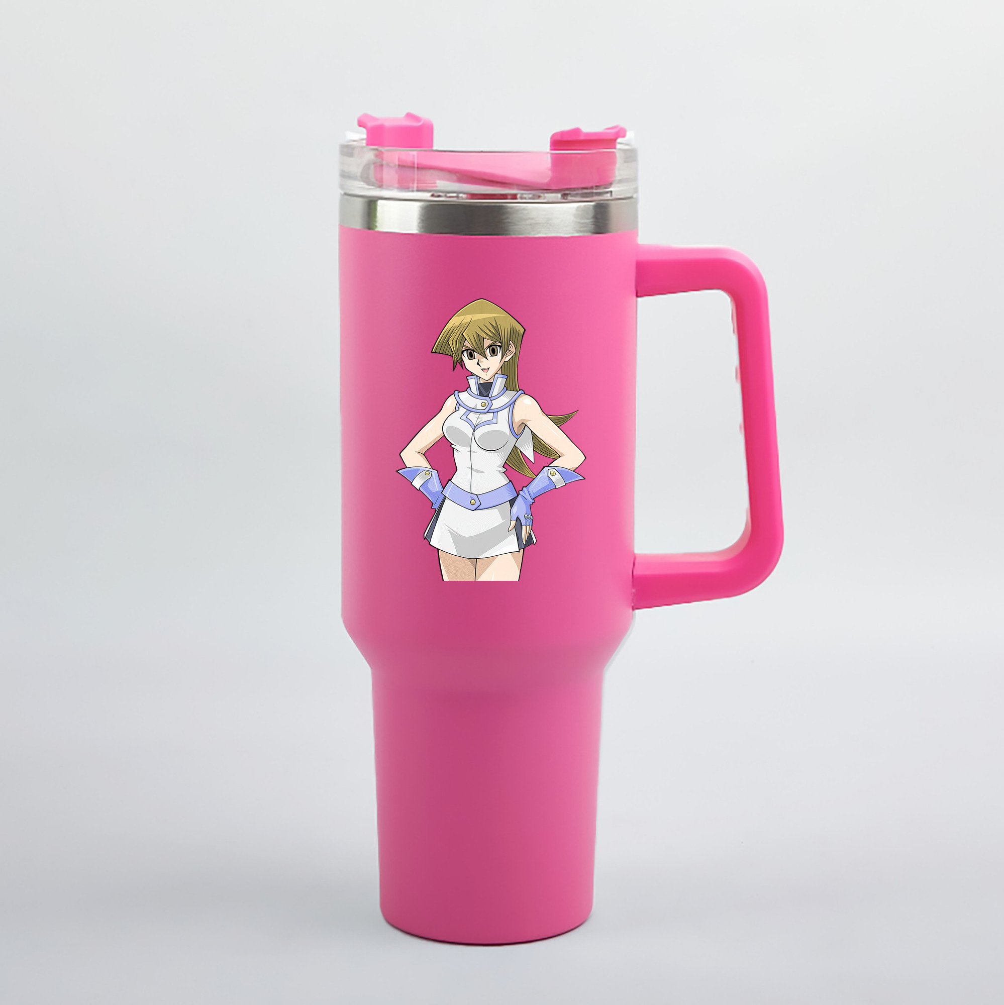 （画像用） 遊☆戯☆王 Yu-Gi-Oh! 1200mL車用タンブラー（カラープリント）